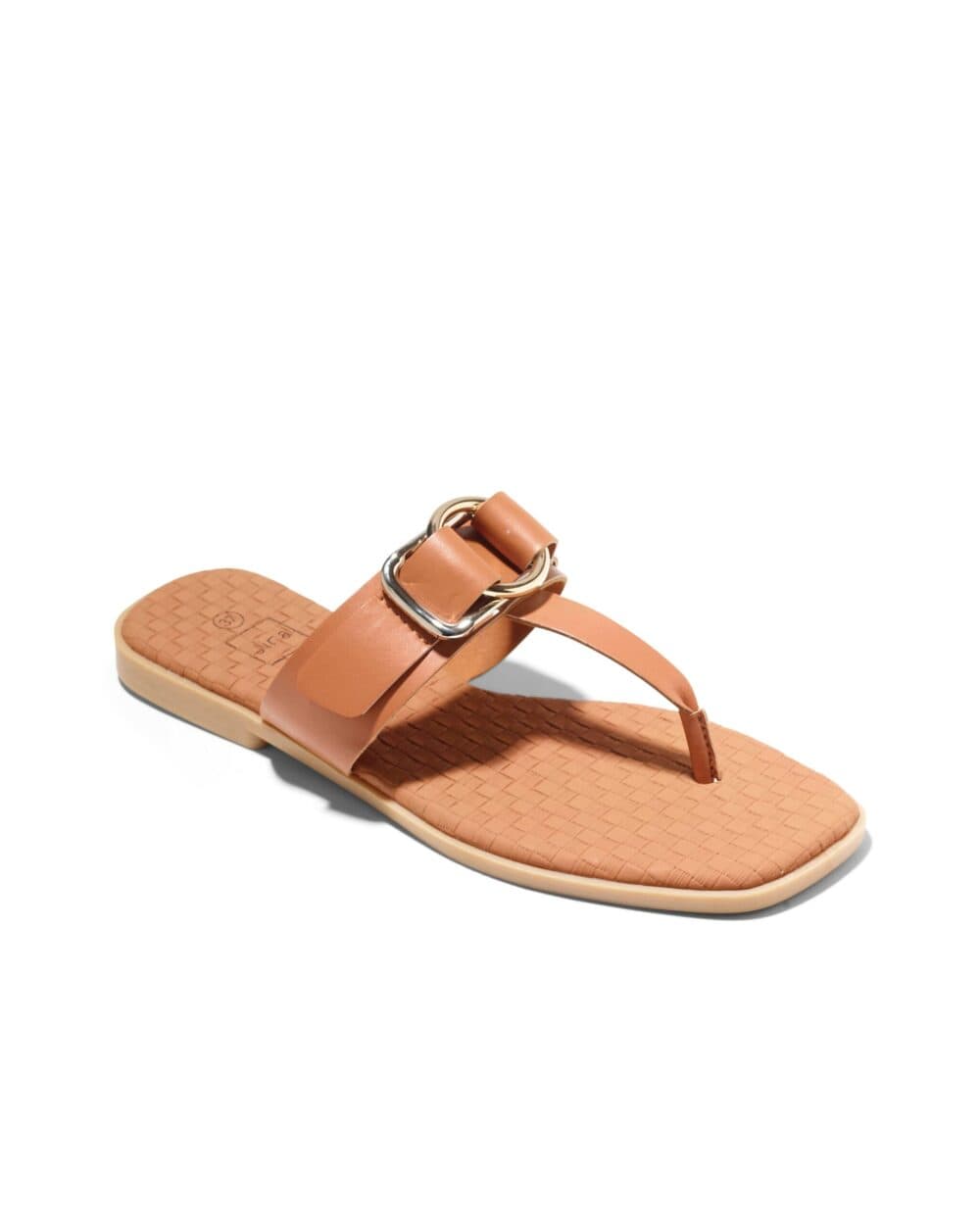 MULE PLATE FEMME CAMEL
