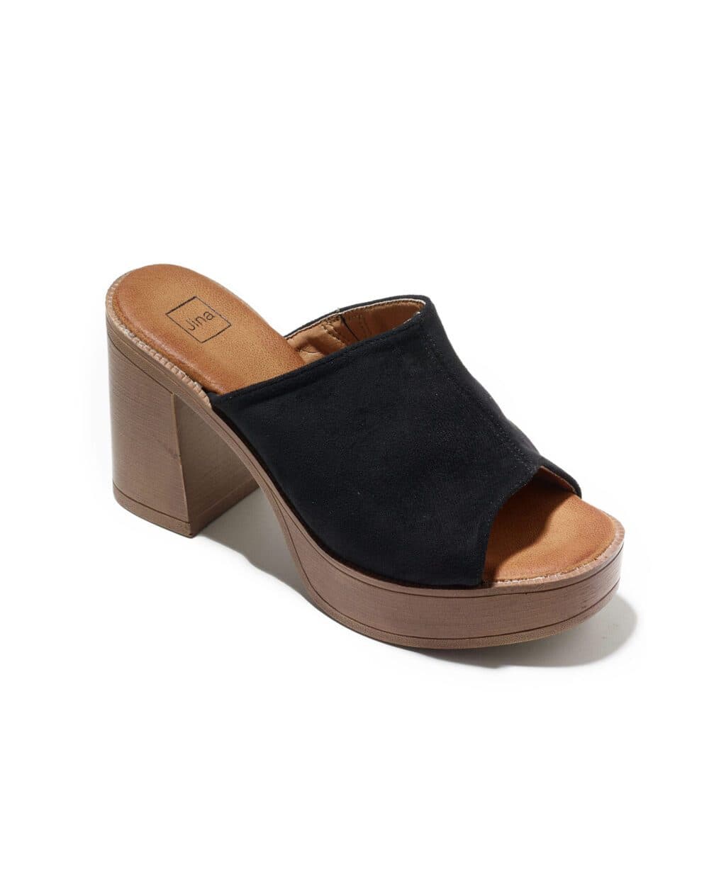MULE TALON DECROCHEE FEMME NOIR