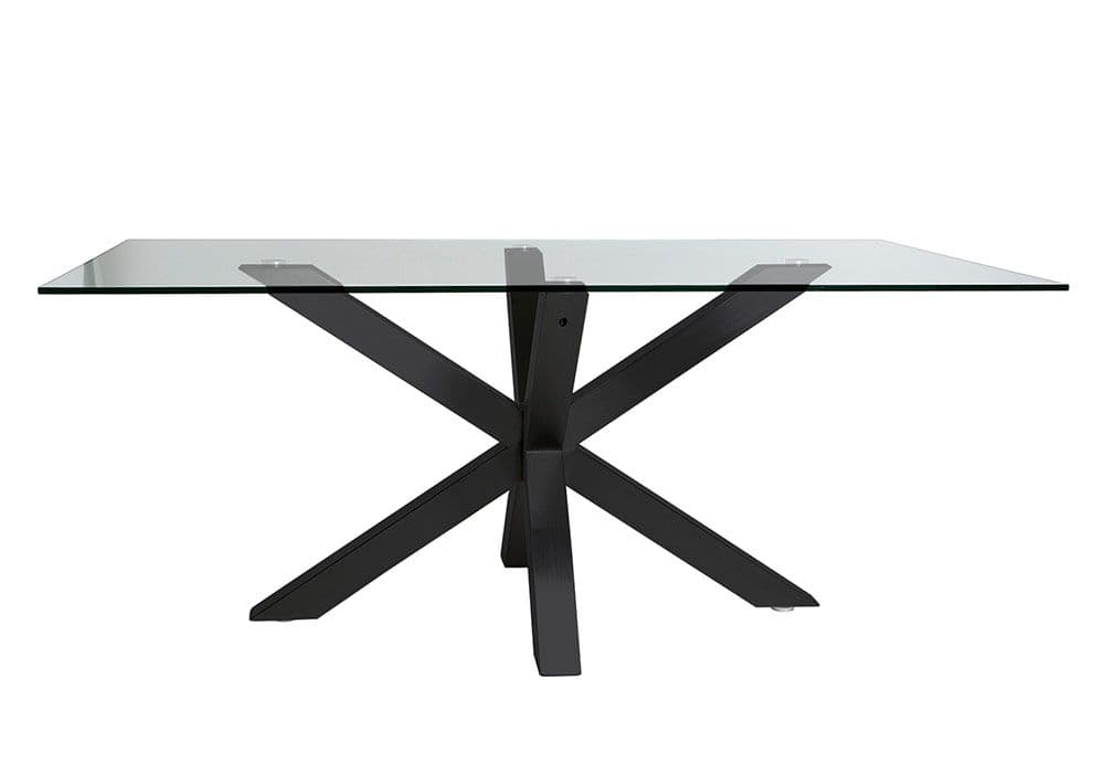 Table à Manger Rectangulaire Vitrée Paula - Image 1