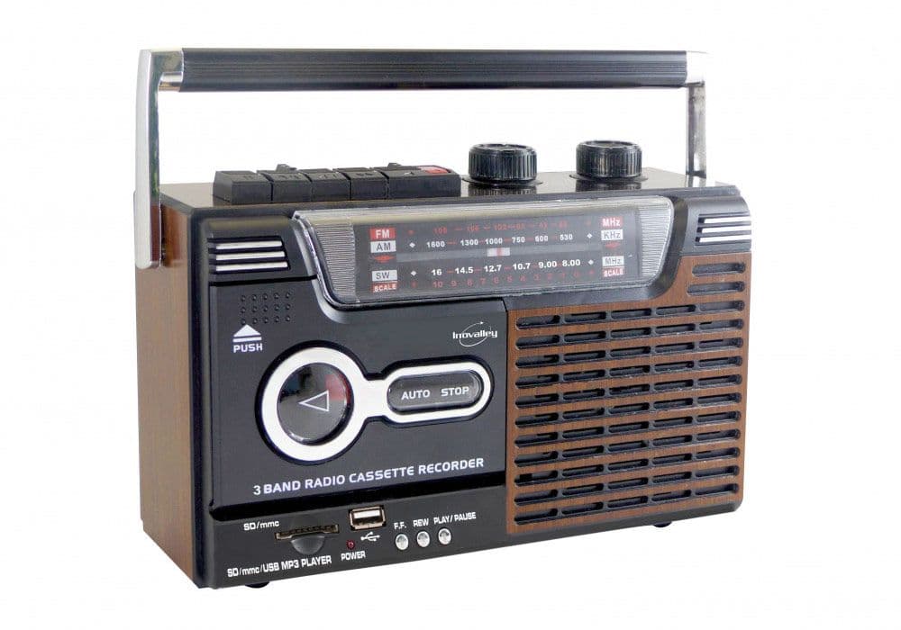 Radio Cassette Enregistreur Rétro Oldsound (RK10N) - Image 1