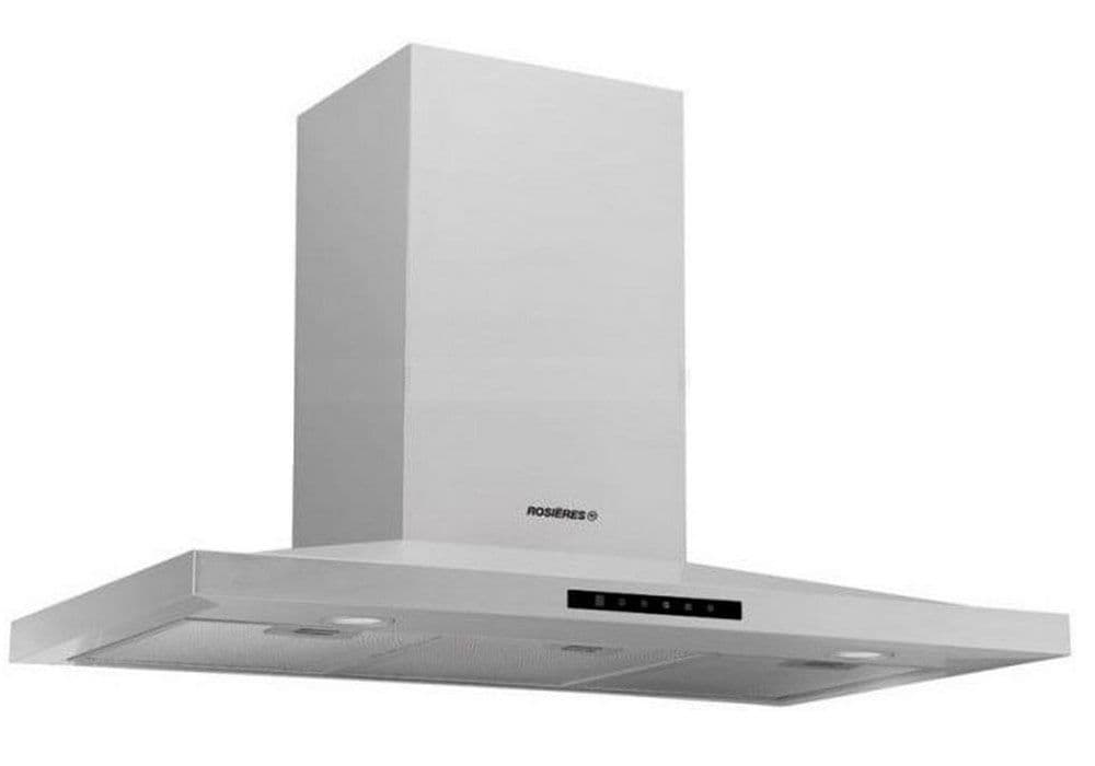 Hotte Décorative Murale 90cm Rosieres (RHP97000/1L) - Image 1