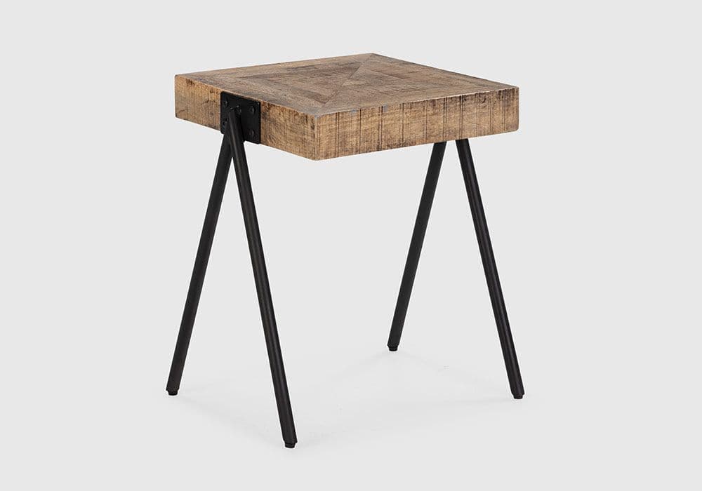 Table de Coin en Bois de Manguier Indra - Image 1
