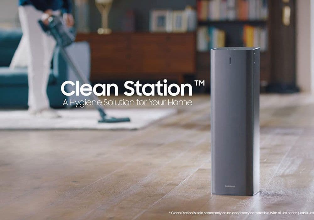 Station de Nettoyage Clean Station Silver Samsung (VCA-SAE903) - Image 1
