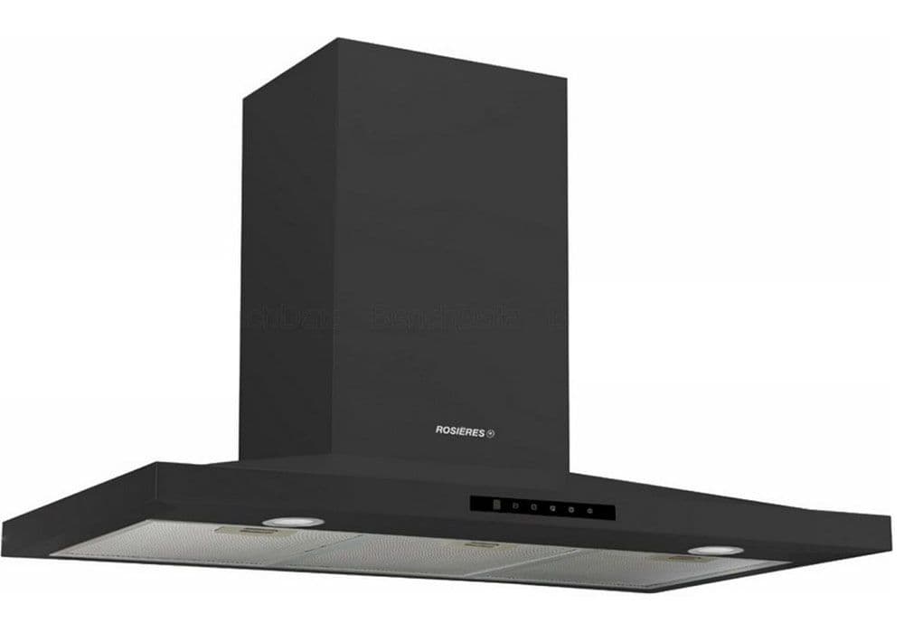 Hotte Décorative Murale 90cm Rosieres (RHP97000/1L) - Image 2