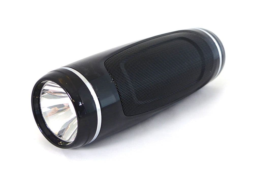 Enceinte Portable et Lampe Torche LED (HP206BTH) - Image 4