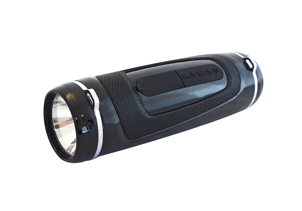 Enceinte Portable et Lampe Torche LED (HP206BTH) - Image 1