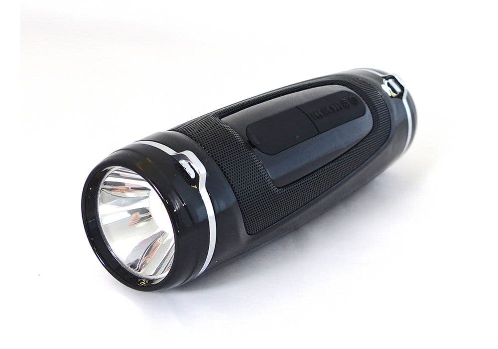 Enceinte Portable et Lampe Torche LED (HP206BTH) - Image 2