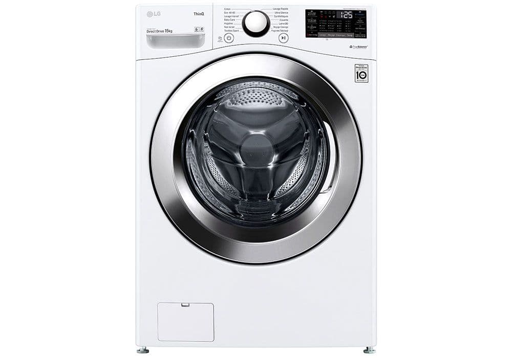 Lave Linge Frontal Connecté Wifi LG (F51P12WH) - Image 1