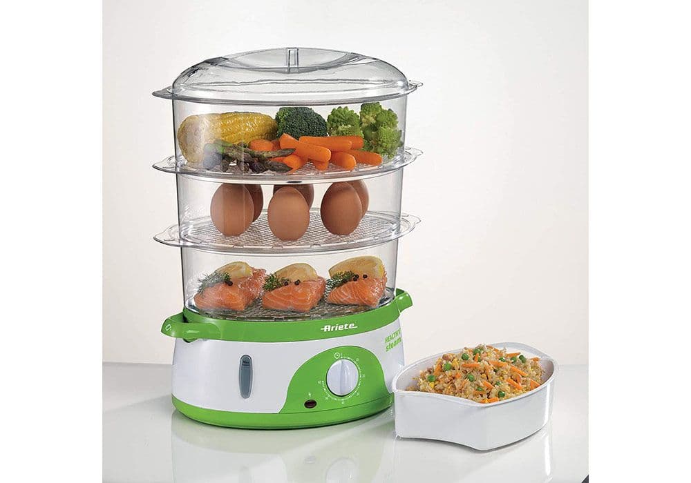 Cuiseur Vapeur 3 Étages Healthy Steam Ariete (911) - Image 1