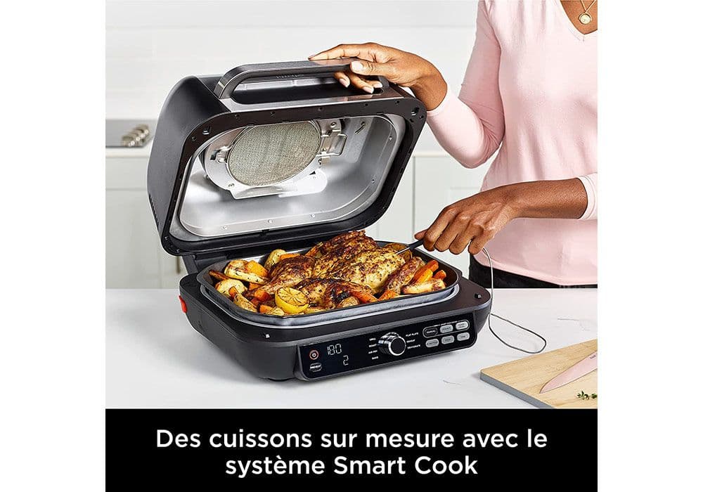 Grill d’Intérieur, Plancha &amp; Friteuse Foodi Max Pro Ninja (AG651EU) - Image 4