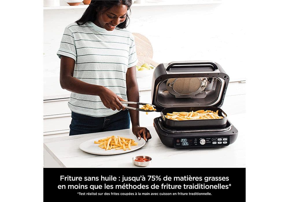 Grill d’Intérieur, Plancha &amp; Friteuse Foodi Max Pro Ninja (AG651EU) - Image 5