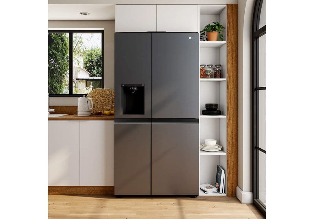 Réfrigérateur Américain Door-in-Door LG ThinQ (GSJV80MCLF) - Image 1
