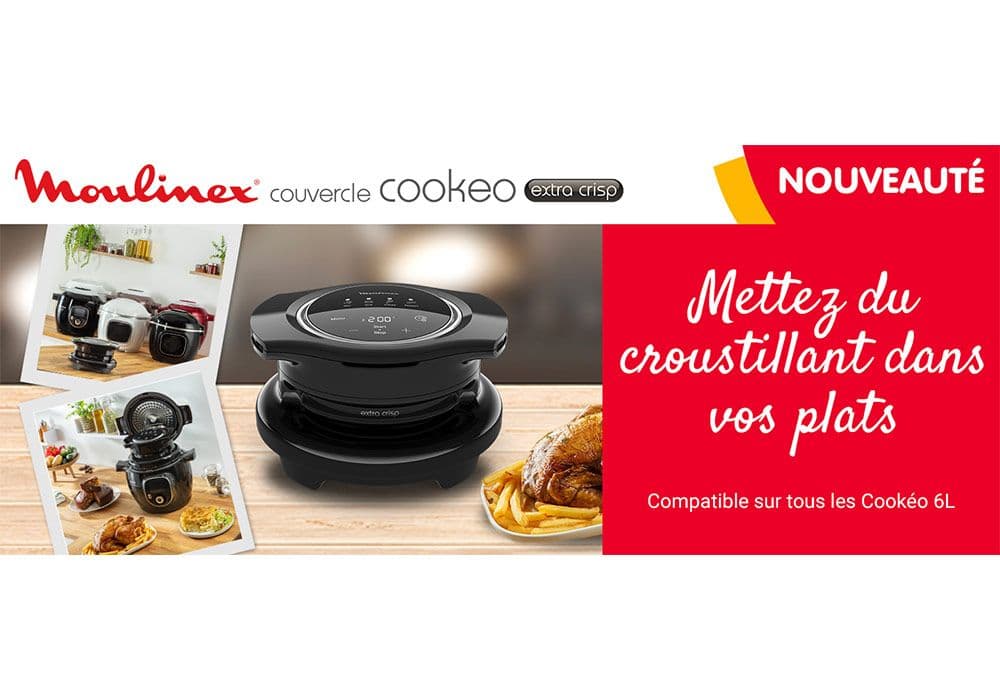 Couvercle Cookeo Extra Crisp Moulinex (EZ1508) - Image 1