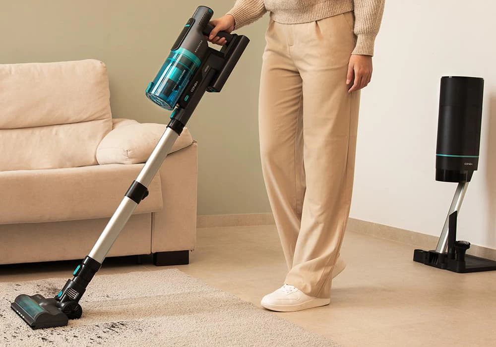 Aspirateur Balai sans fil 3en1 avec Base Auto-Vidante Conga Rockstar 10000 Nebula Station Cecotec (4943) - Image 4