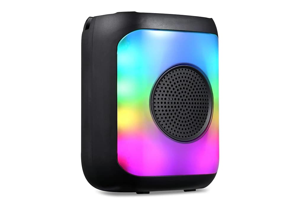 Enceinte Portable Bluetooth Lumineuse + Micro Filaire (KA-FIRE) - Image 3