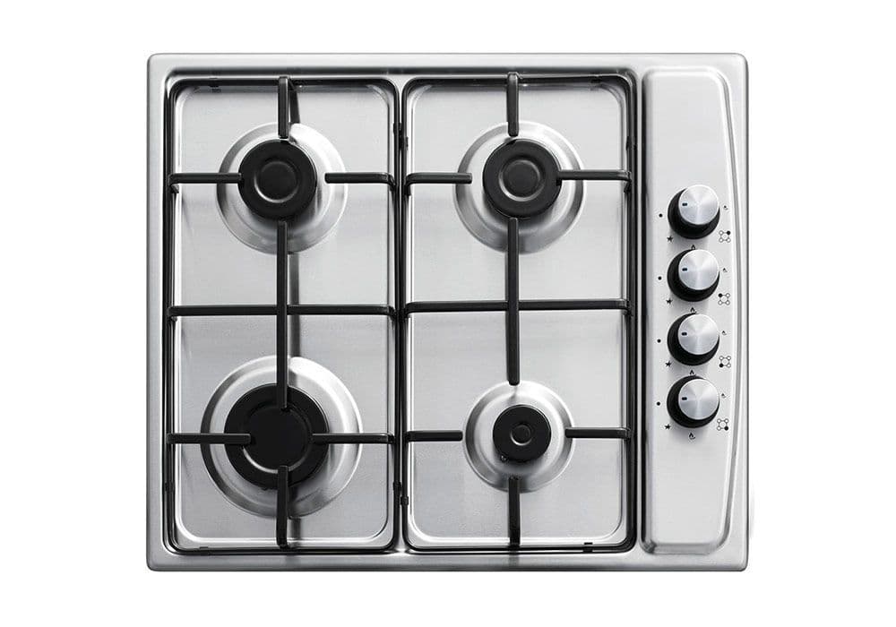Plaque de Cuisson 4 Feux Gaz Inox - Image 1