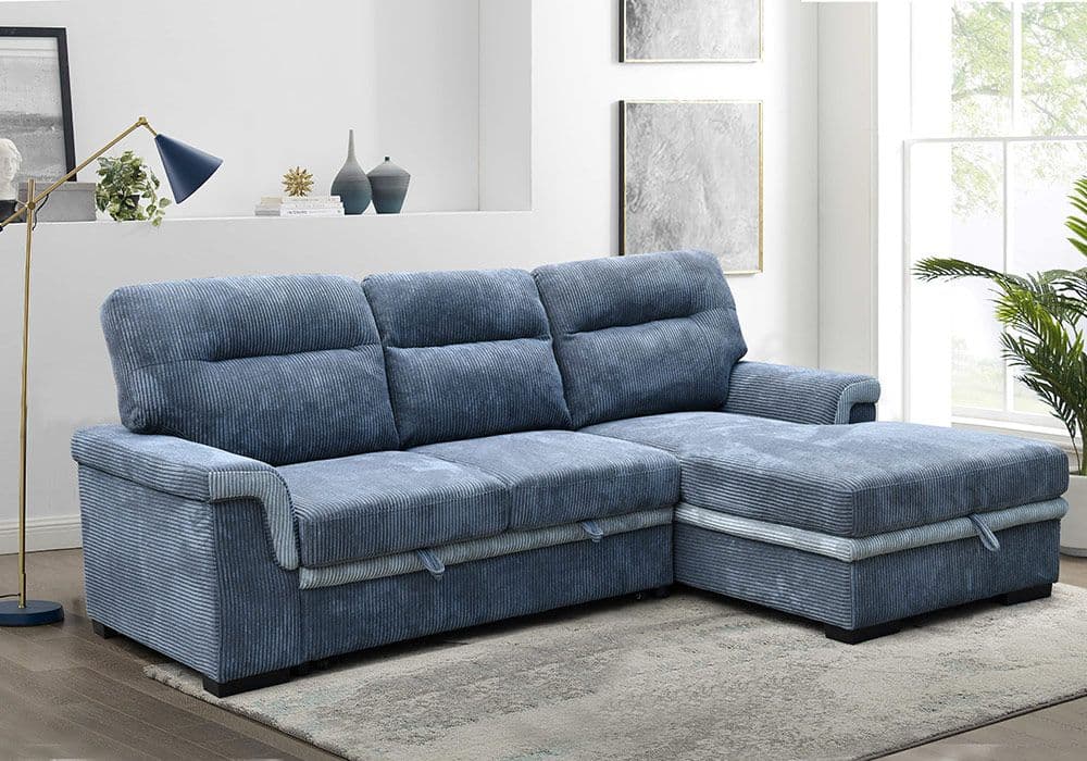Salon d'Angle Convertible LUDIVINE (H8929) - Image 1