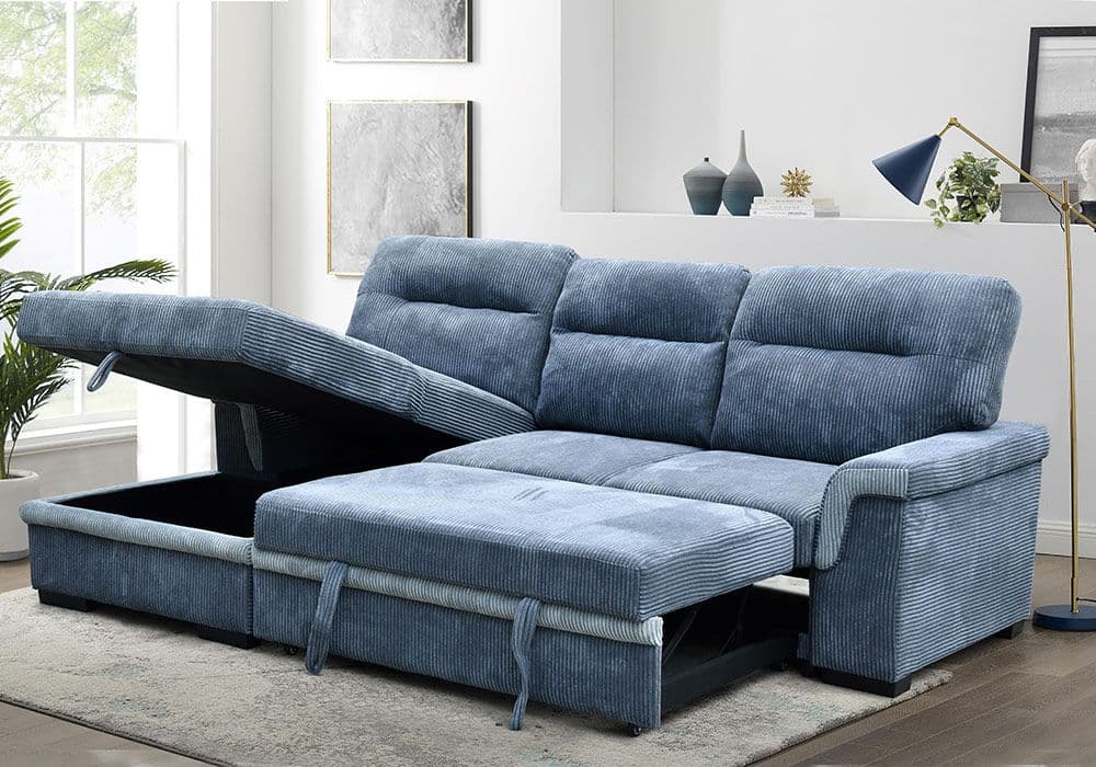 Salon d'Angle Convertible LUDIVINE (H8929) - Image 4