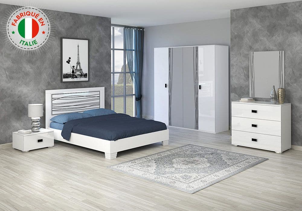 Commode 3 Tiroirs (Chambre à Coucher ELEKTRA) - Image 1