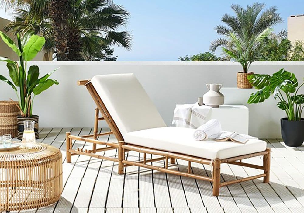 Chaise Longue en Bambou Pauline - Image 1