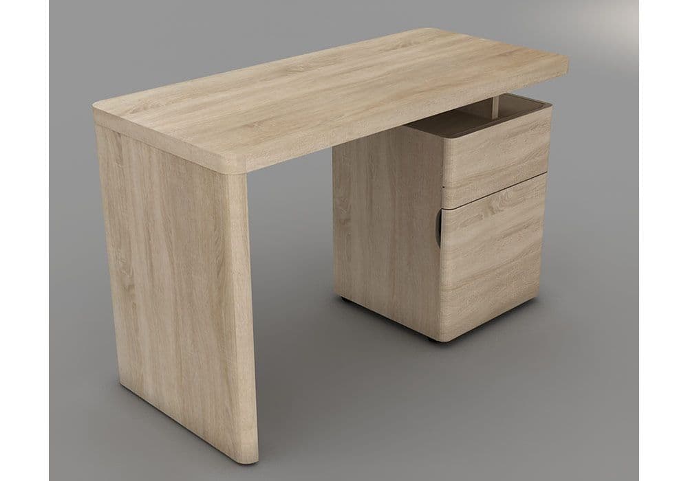 Bureau Libre 1 Porte 1 Tiroir - Image 1