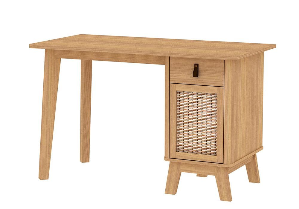Bureau 1 Porte avec 1 Tiroir (Collection Malang Zen) - Image 2