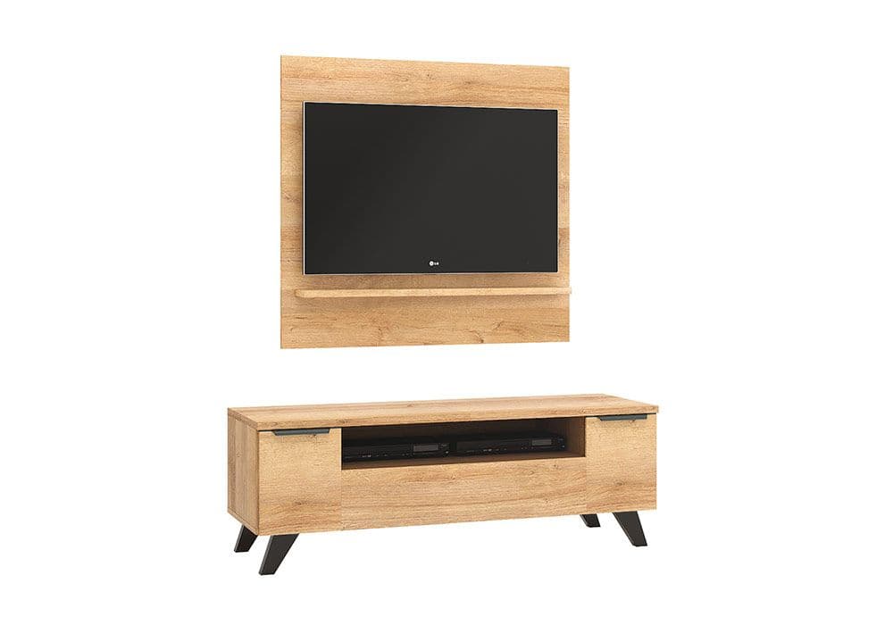 Meuble TV 2 Tiroirs avec Support (Collection Valdi) - Image 1