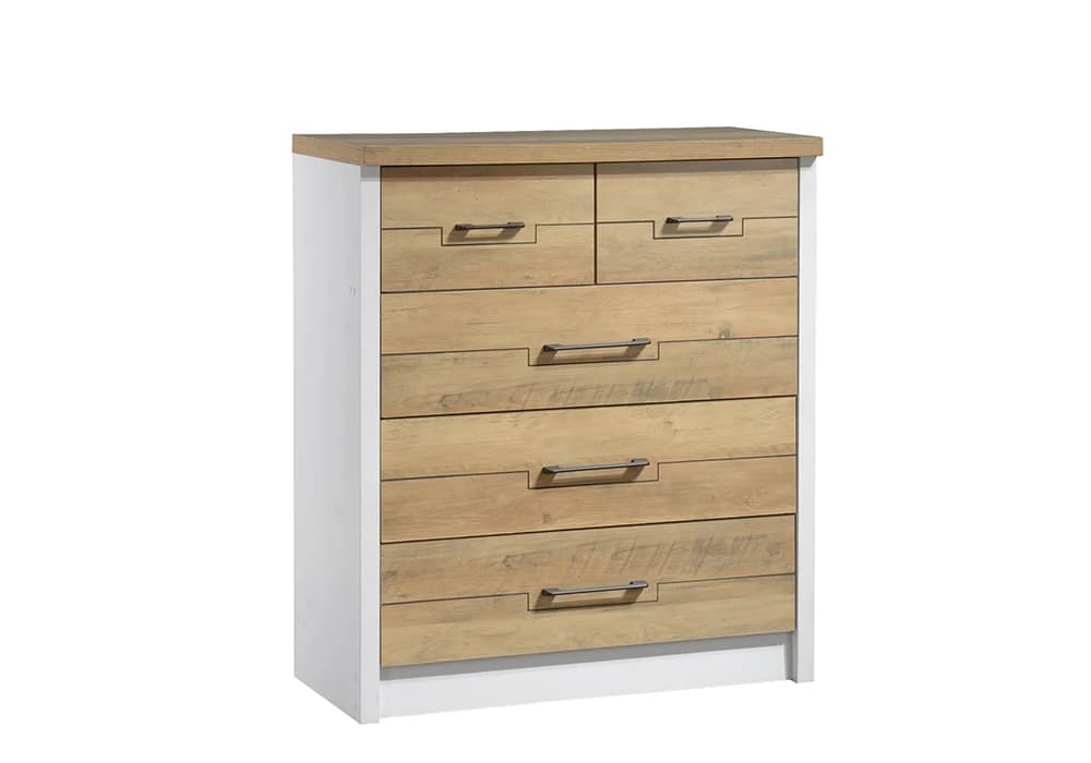 Commode 5 Tiroirs (Collection Bianca) - Image 1