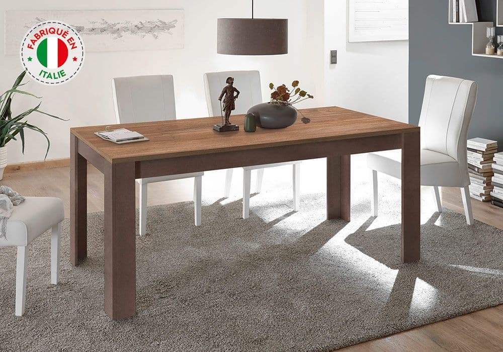 Table à Manger 4 Pieds (Collection Zaria Bronze/Mercure) - Image 1