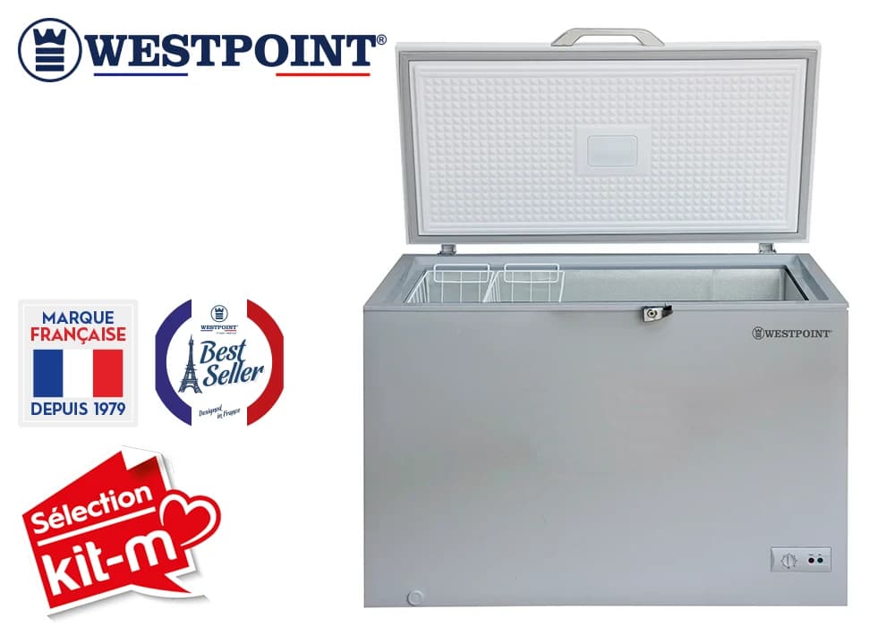 Congélateur Coffre 282L Westpoint Silver (WBXN-31E21/24.ELS) - Image 2