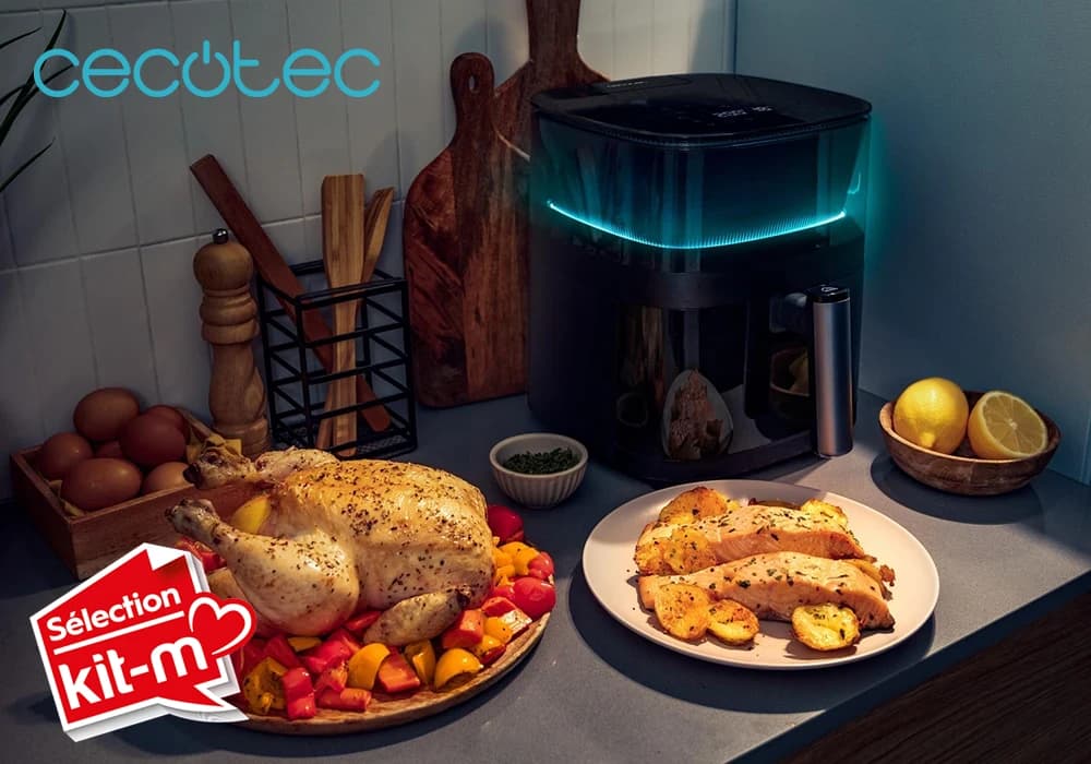 Friteuse sans Huile Lumineuse Cecofry Neon 5000 Cecotec (4983) - Image 1