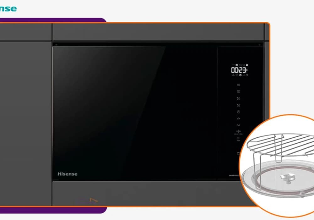 Micro Ondes avec Grill Encastrable 25L Hisense (BIM325GI63DBG) - Image 3