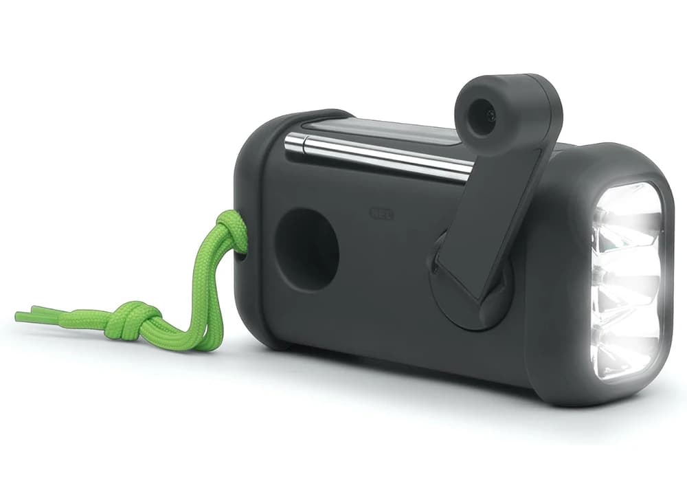 Radio Portable Solaire avec Dynamo et Lampe Torche Muse (MH08MB) - Image 3