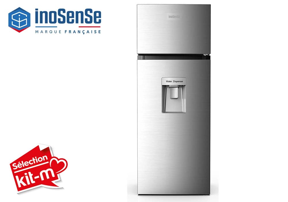 Réfrigérateur 2 Portes Inox InoSense - Image 1