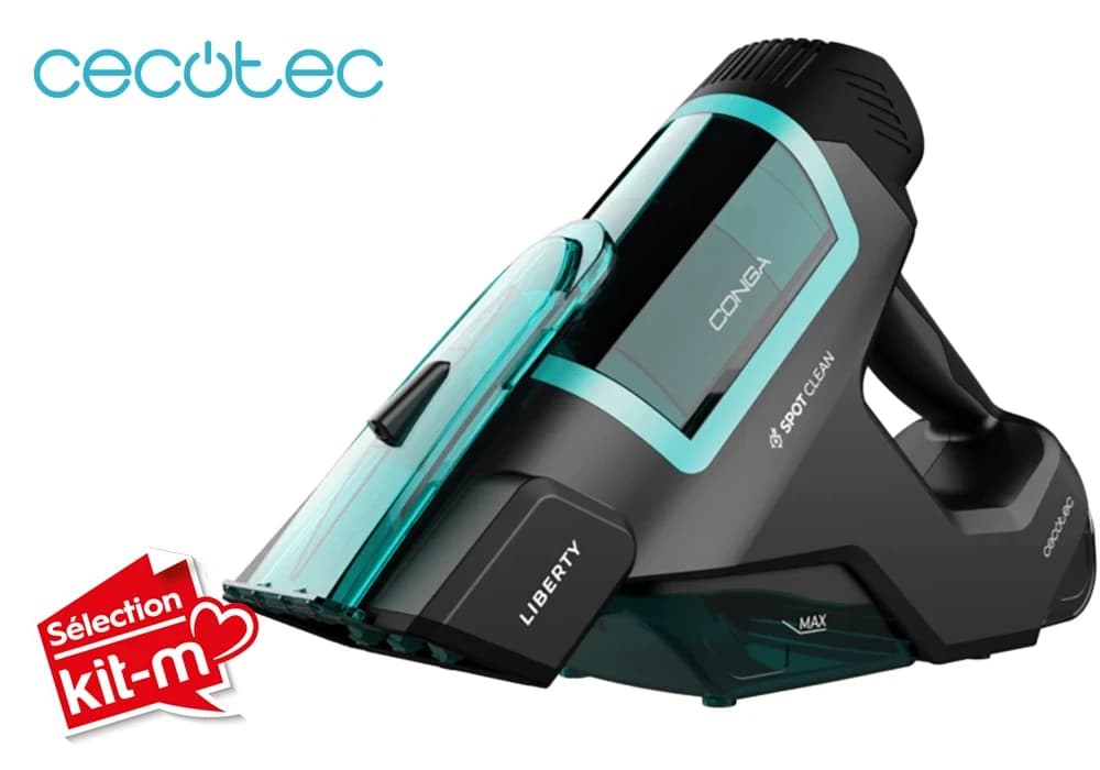 Aspirateur à Main pour Tissus ou Tapis Conga MotorHand Carpet&Spot Clean 2500 Cecotec (8144) - Image 1
