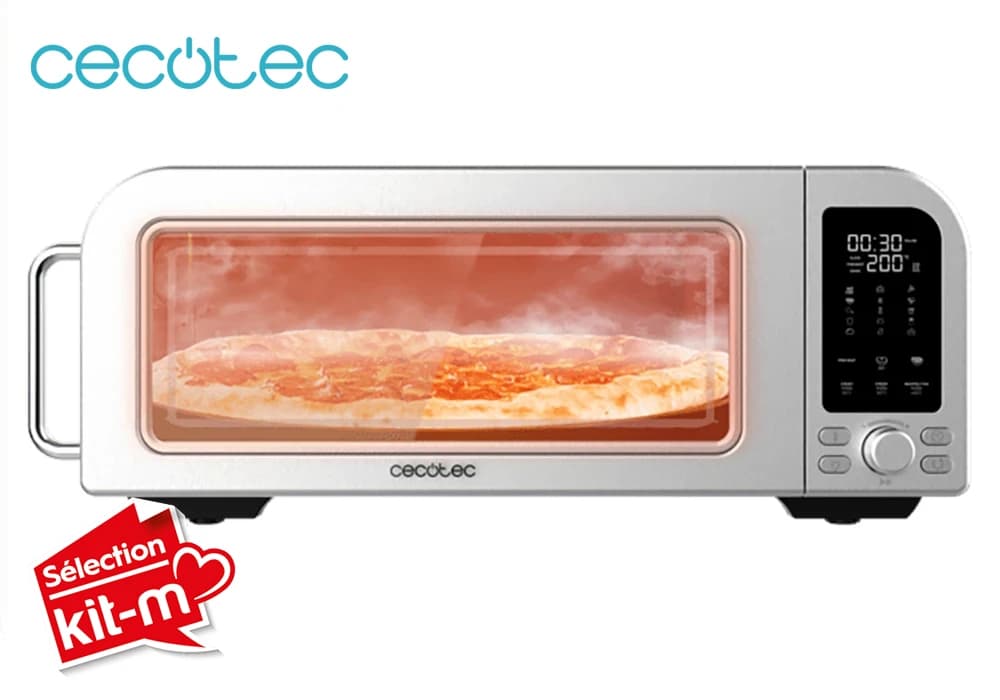 Four à Pizza Électrique 2000W Fun Pizza&Co Forno Bravo Cecotec (2269) - Image 1