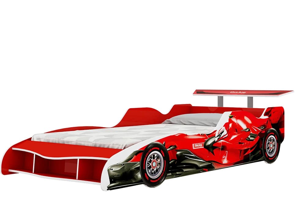 Lit 90x190cm F1 Rouge - Image 2