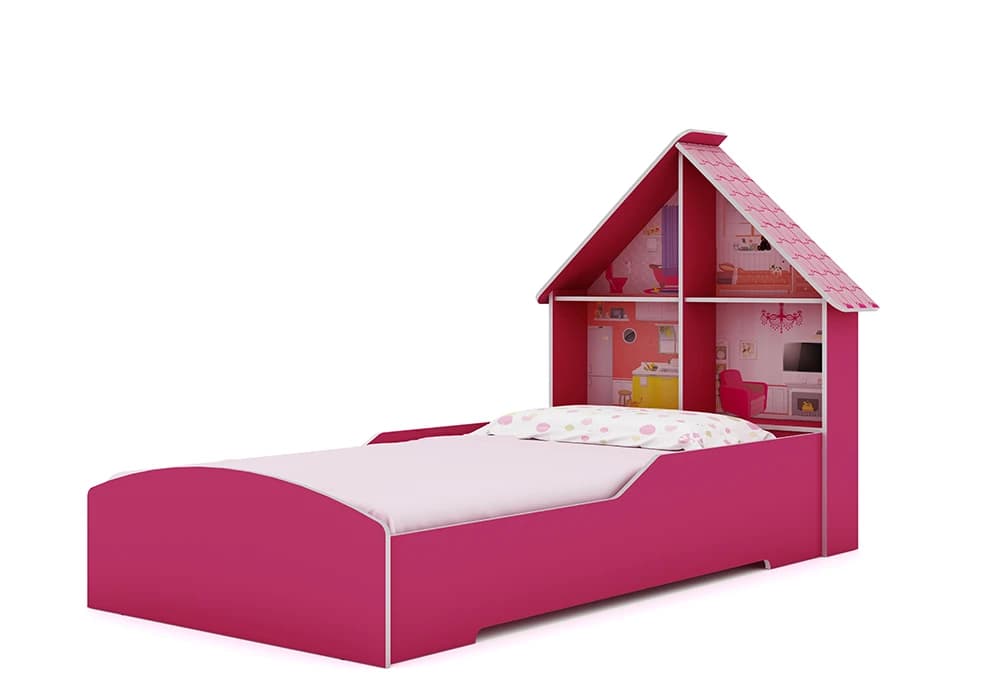 Lit Maison CASINHA Blanc - Image 5
