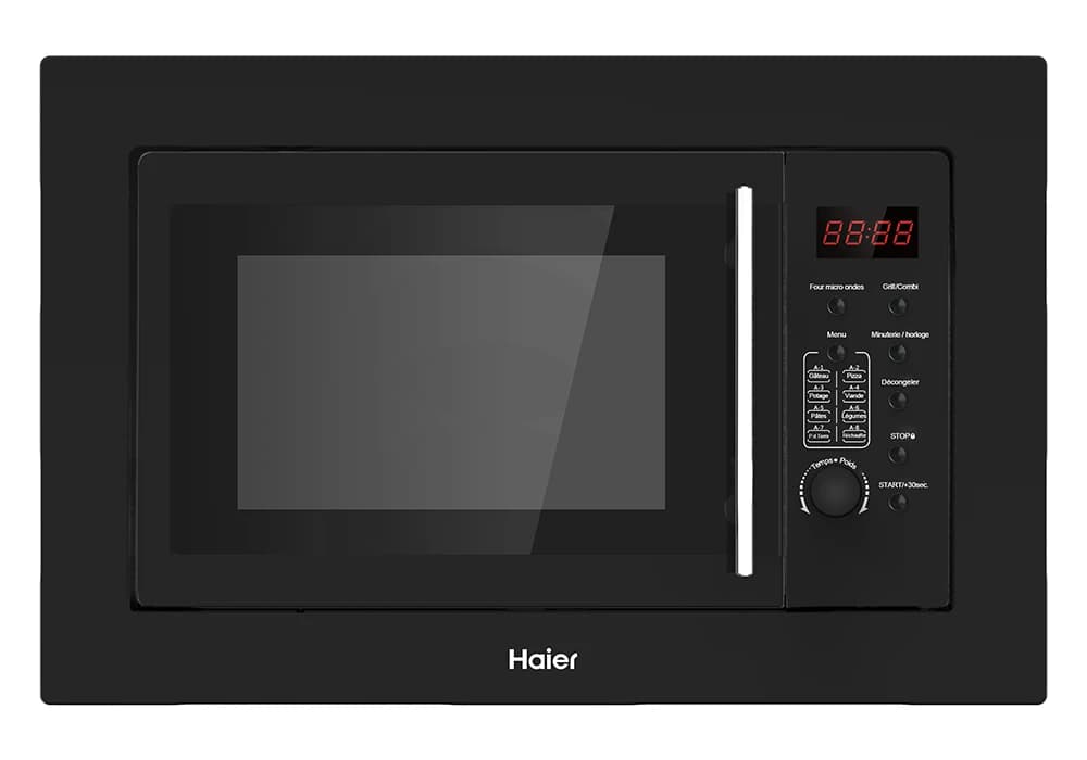 Four Micro ondes Encastrable Noir Haier (HBMW28LB) - Image 1