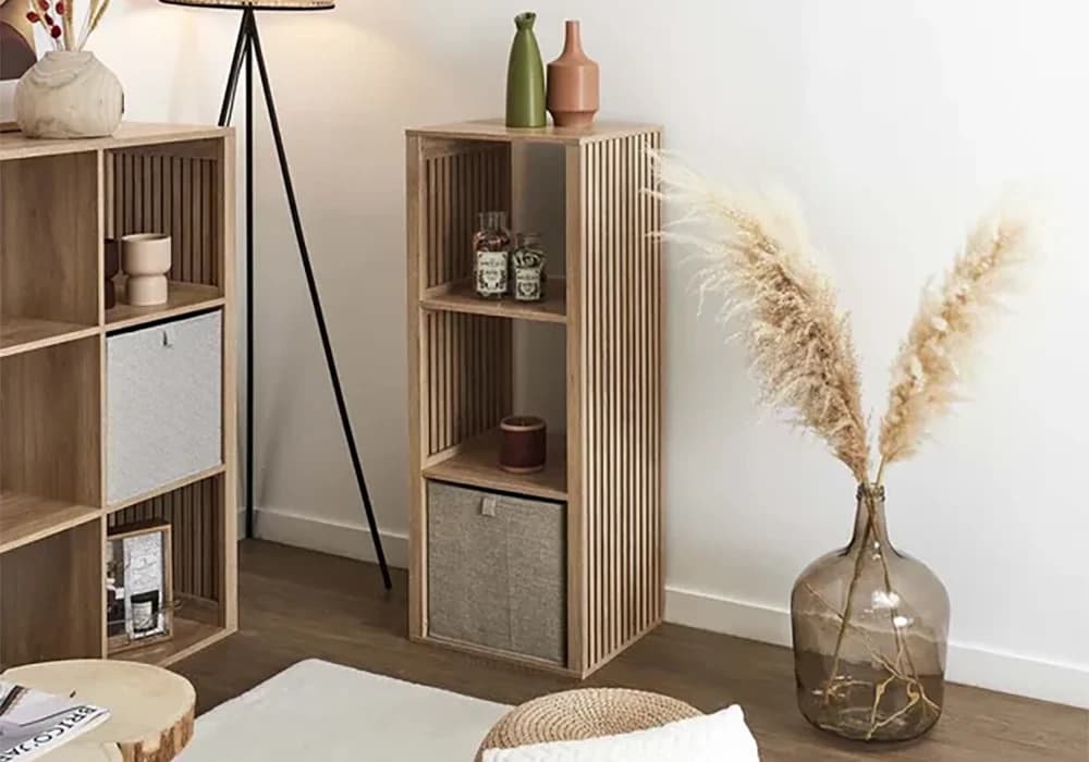 Meuble Rangement 3 Cases (Collection Klaus) - Image 1