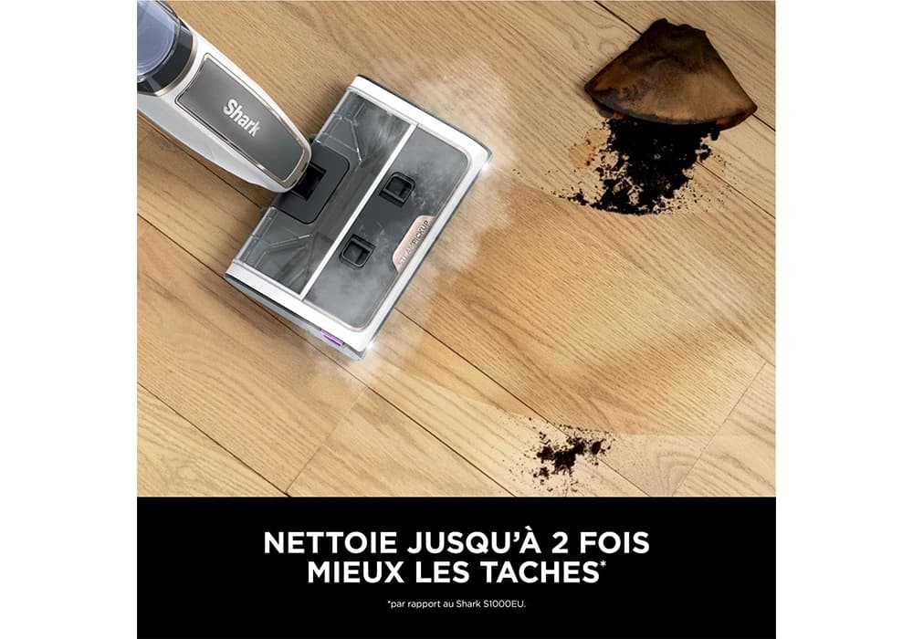 Balai Vapeur avec Rouleau Brosse SteamPickUp Shark (SD200EU) - Image 5