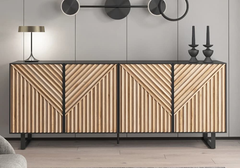 Buffet Bas 4 Portes (Collection Alana) - Image 1