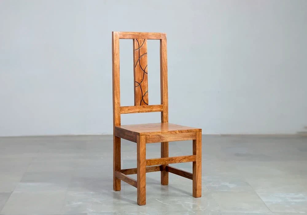 Chaise en Bois de Manguier - Image 2