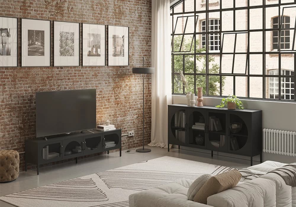 Meuble TV 4 Portes (Collection Tayra) - Image 4