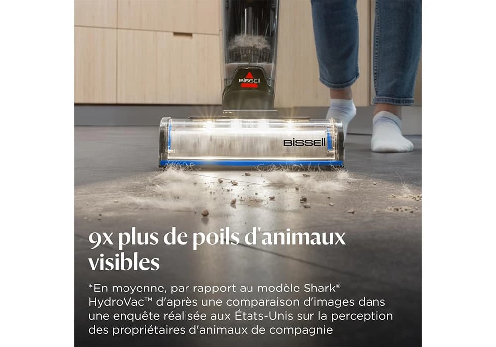 Aspirateur Balai Nettoyeur sans Fil Crosswave of Select Bissell (4007N) - Image 2