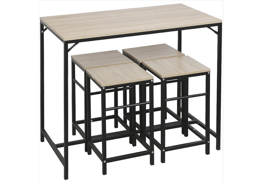 Ensemble Table Haute + 4 Tabourets - Image 3