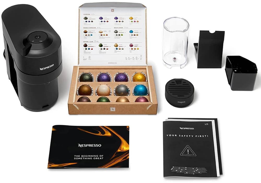 Cafetière Capsule Nespresso Vertuo Pop Noir Magimix (11729) - Image 5