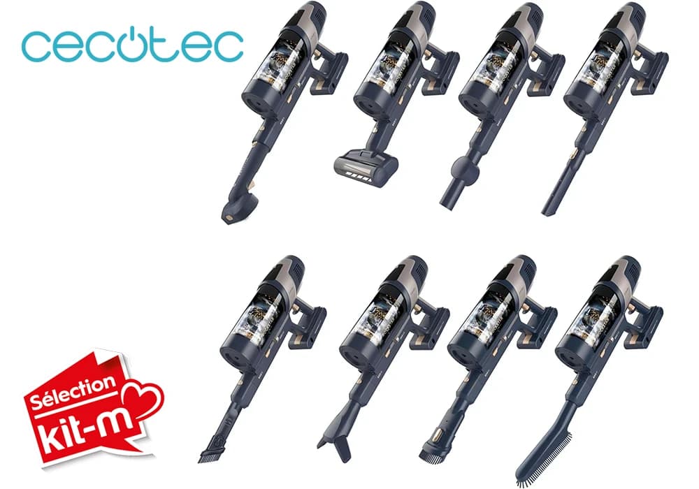 Aspirateur Balai sans Fil Conga Rockstar 11500 Odyssey Station Connected IA Cecotec (A01_EU01_101573) - Image 3