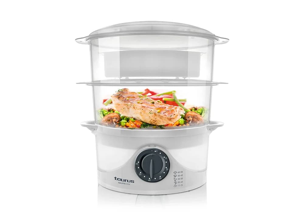 Cuiseur Vapeur 6 Litres Taurus (SALUTECOOK) - Image 1