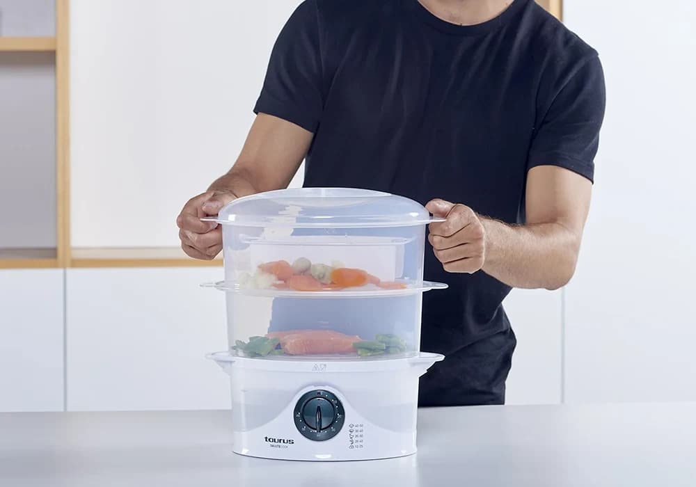 Cuiseur Vapeur 6 Litres Taurus (SALUTECOOK) - Image 3